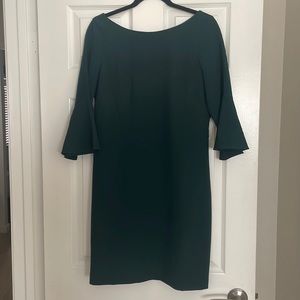 Vince Camuto dark green dress